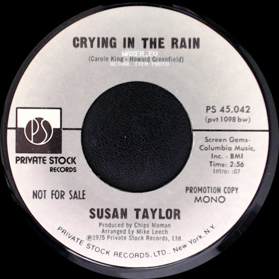Susan Taylor - Crying In The Rain / Crying In The Rain side A