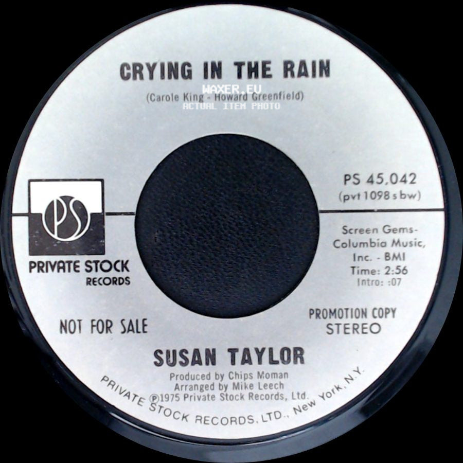 Susan Taylor - Crying In The Rain / Crying In The Rain side B
