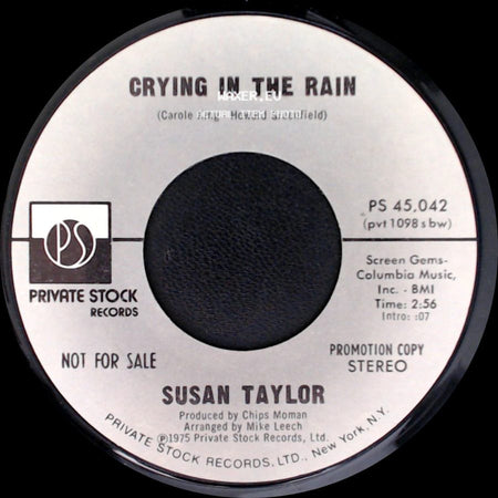 Susan Taylor - Crying In The Rain / Crying In The Rain side B