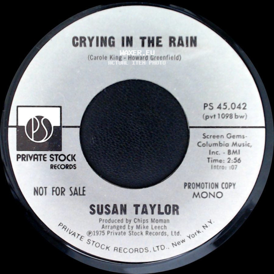 Susan Taylor - Crying In The Rain / Crying In The Rain side A