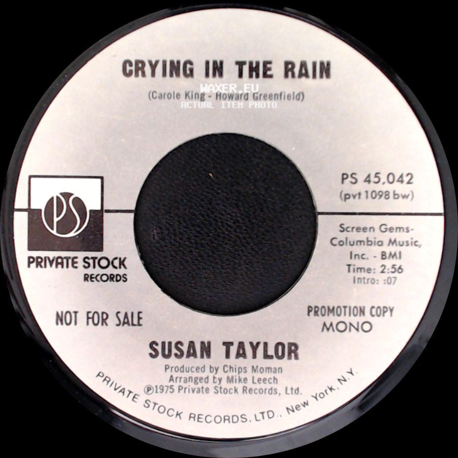 Susan Taylor - Crying In The Rain / Crying In The Rain side A