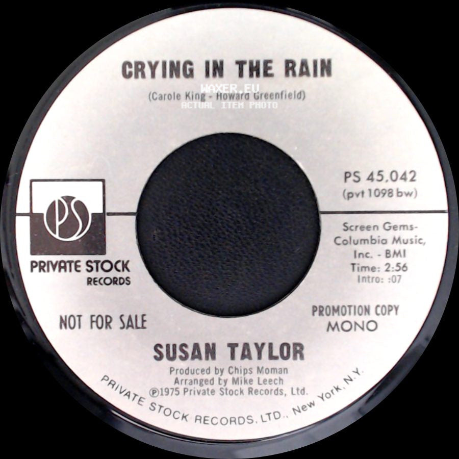 Susan Taylor - Crying In The Rain / Crying In The Rain side A