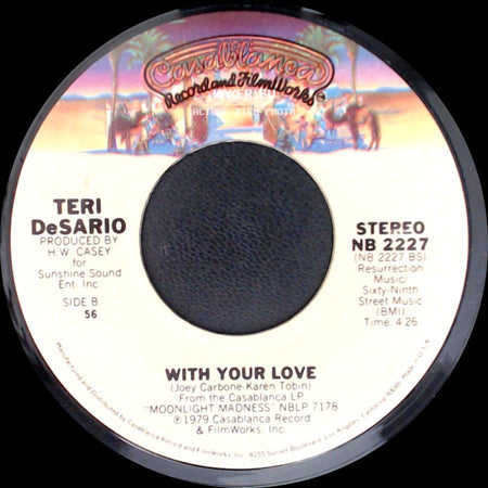 Teri Desario & K.C. / Teri Desario - Yes, I'm Ready / With Your Love side B