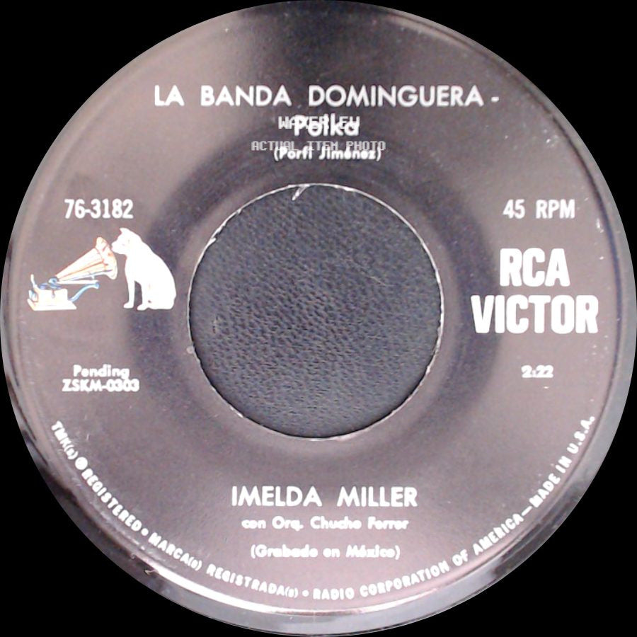 Imelda Miller - La Oracion De Mi Amor - Balada / La Banda Dominguera - Polka side B
