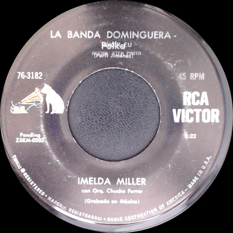 Imelda Miller - La Oracion De Mi Amor - Balada / La Banda Dominguera - Polka side B
