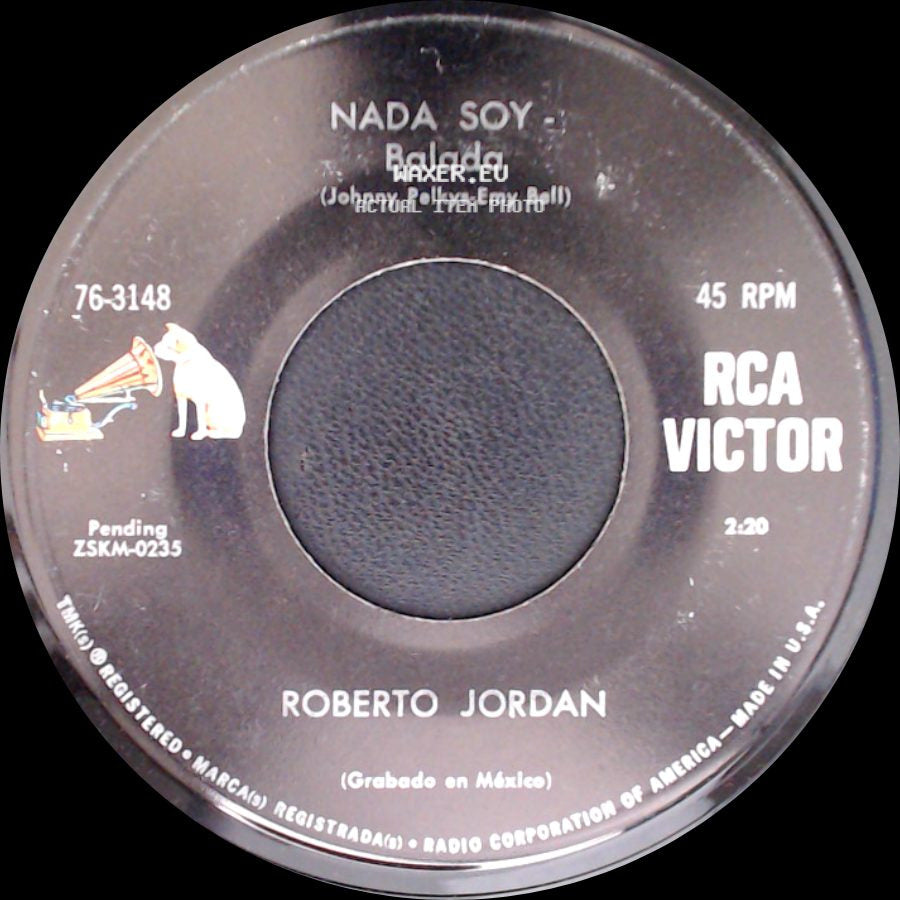 Roberto Jordan - Lupita - Balada Brass / Nada Soy - Balada side B