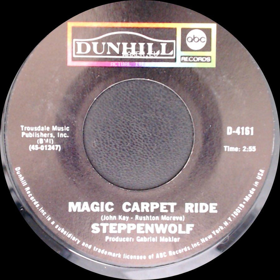 Steppenwolf - Magic Carpet Ride / Sookie, Sookie side A
