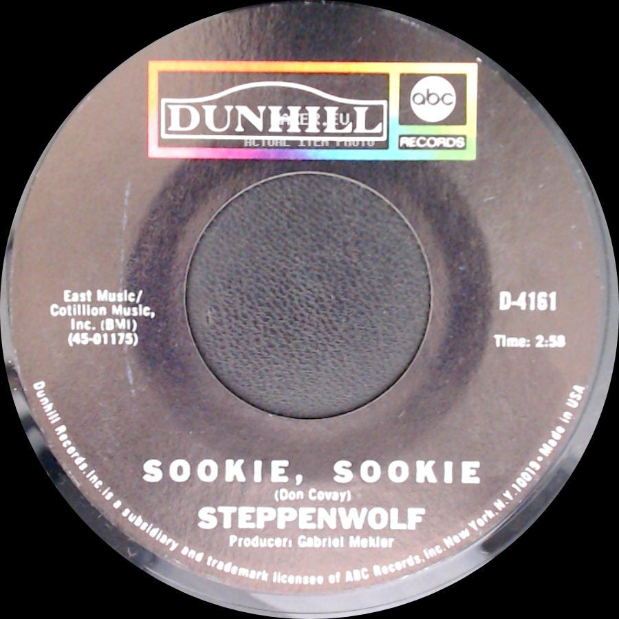 Steppenwolf - Magic Carpet Ride / Sookie, Sookie side B