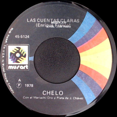 Chelo - Como Tu Decidas / Las Cuentas Claras side B