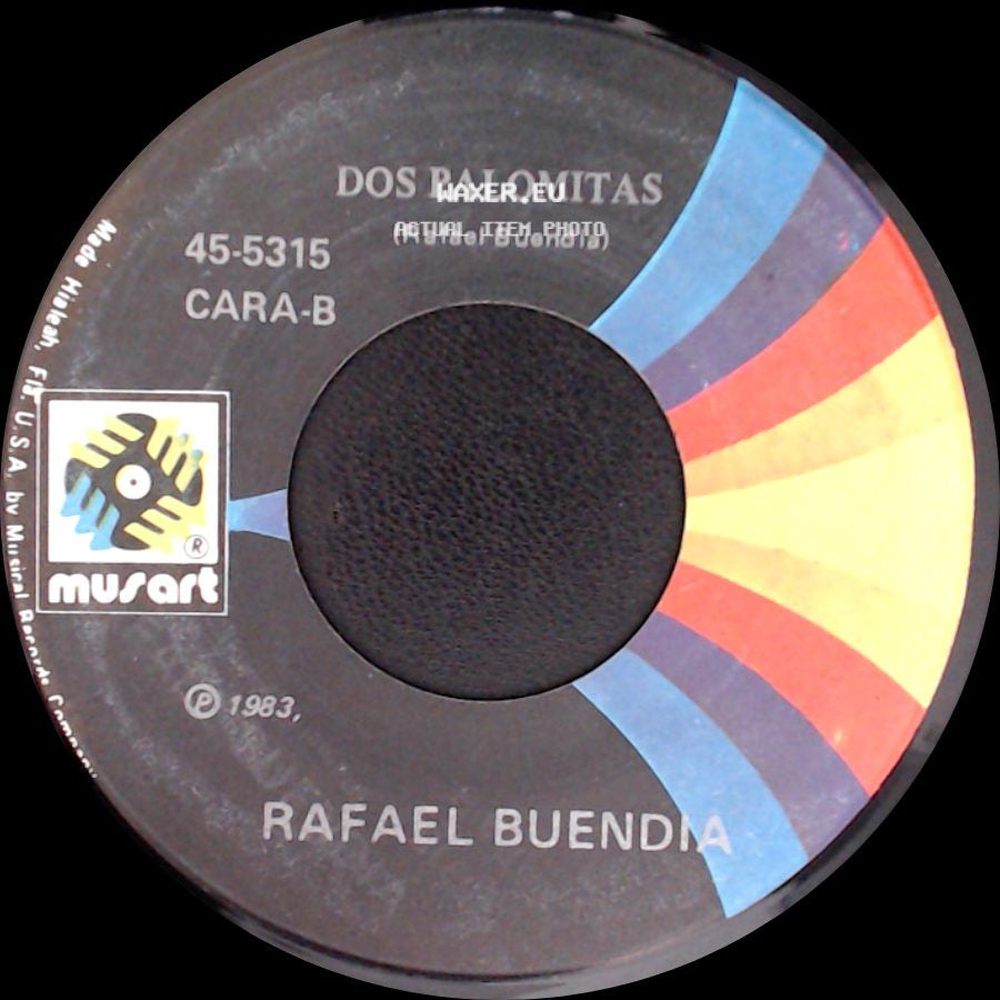 Rafael Buendia - El Hombre Del Campo / Dos Palomitas side B