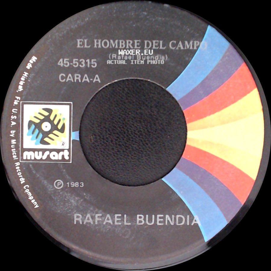 Rafael Buendia - El Hombre Del Campo / Dos Palomitas side A
