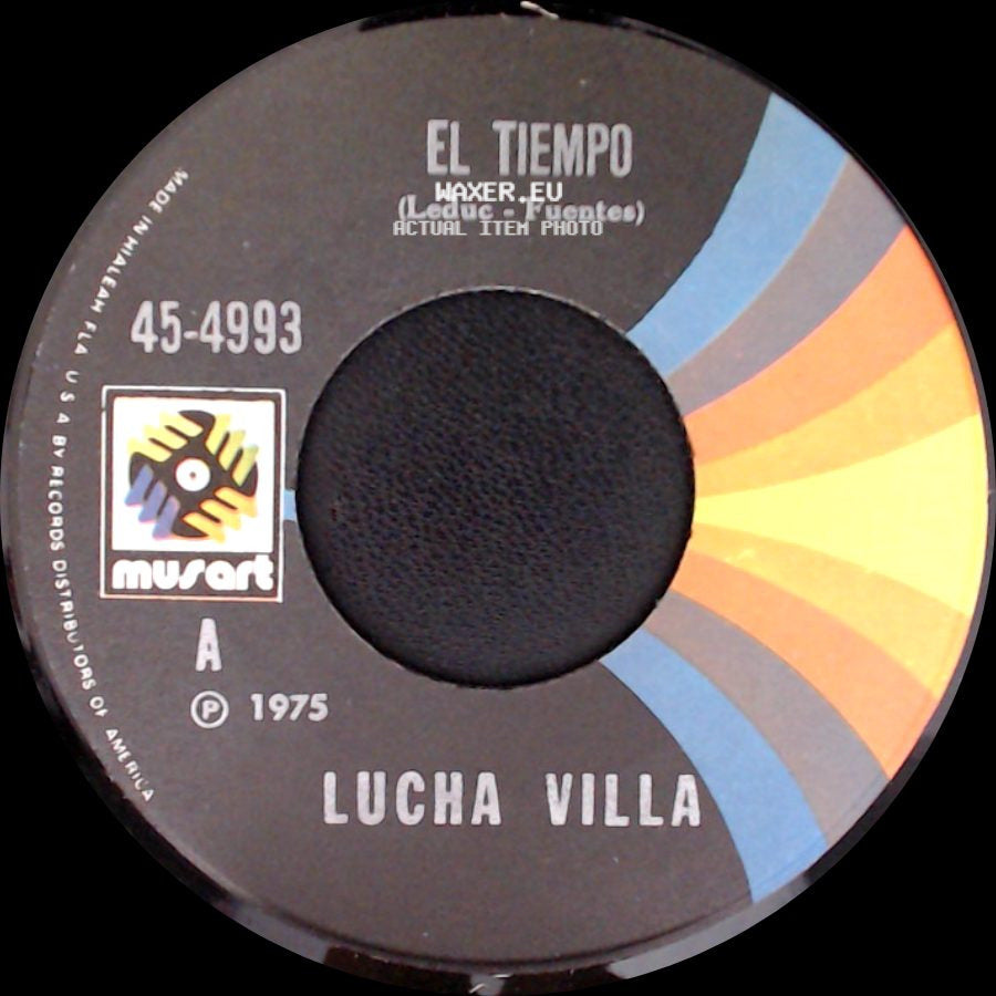 Lucha Villa - Te Solte La Rienda / El Tiempo side B