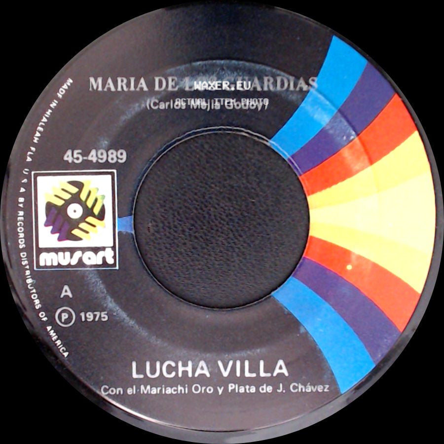 Lucha Villa - Ya Nos Volvio A Amanecer / Maria De Los Guardias side B