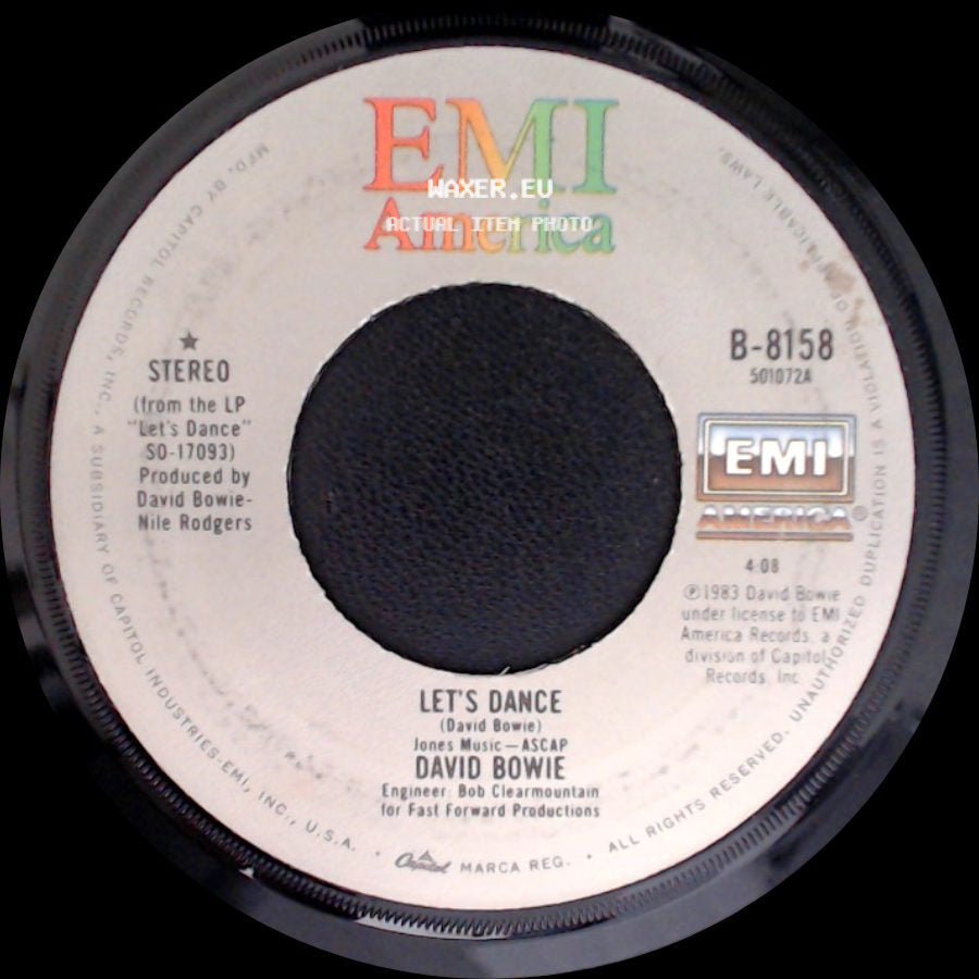 David Bowie - Cat People (Putting Out Fire) / Let's Dance side B