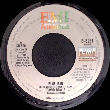 David Bowie - Blue Jean / Dancing With The Big Boys side A