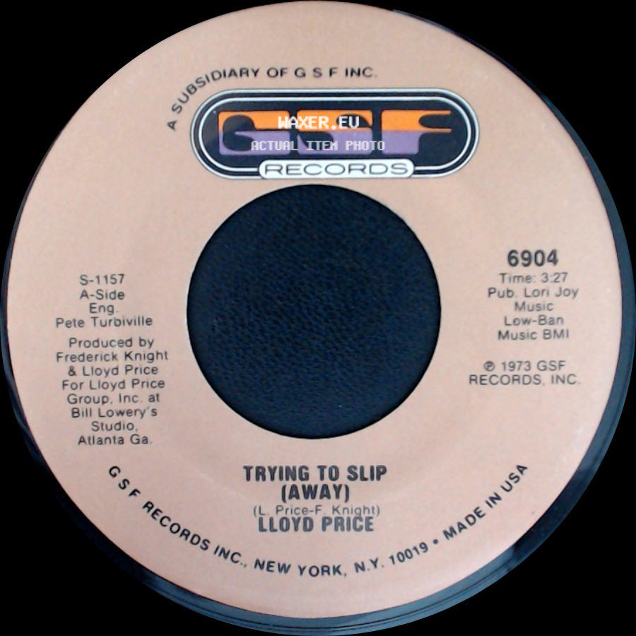 Lloyd Price - They Get Down / Trying To Slip (Away) side B