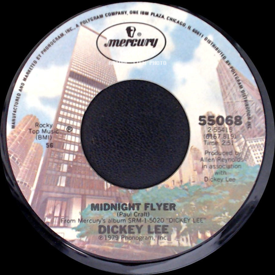 Dickey Lee - I'm Just A Heartache Away / Midnight Flyer side B