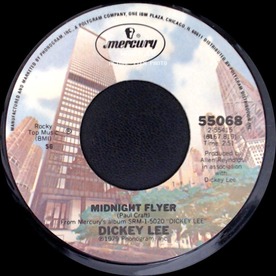 Dickey Lee - I'm Just A Heartache Away / Midnight Flyer side B