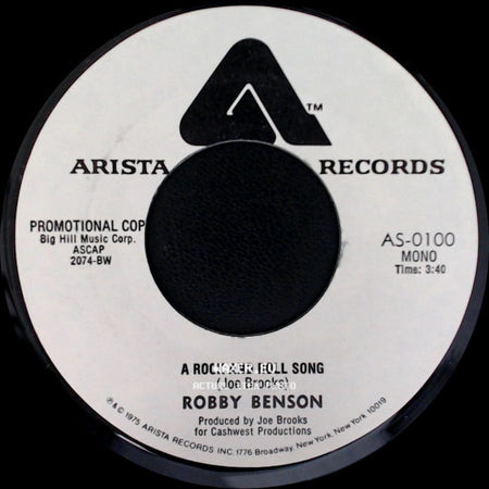 Robby Benson - A Rock And Roll Song / A Rock And Roll Song side B