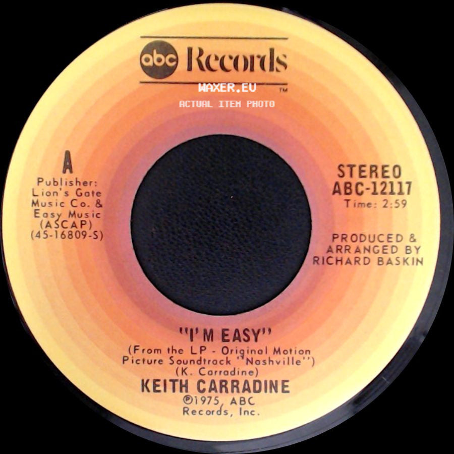 Keith Carradine / Henry Gibson - I'm Easy / "200 Years" side A