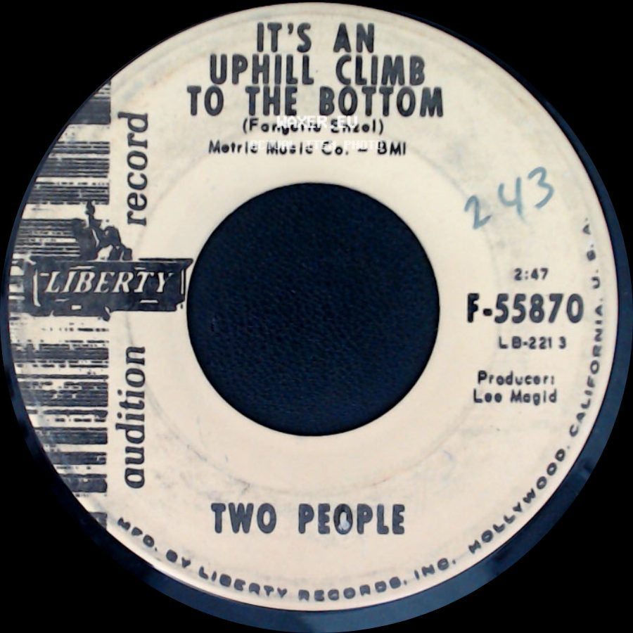 Two People - It's An Uphill Climb To The Bottom / Two People side A