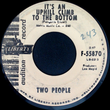 Two People - It's An Uphill Climb To The Bottom / Two People side A