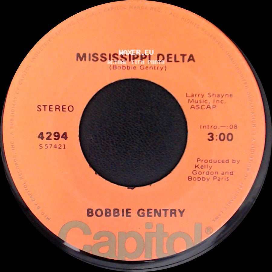 Bobbie Gentry - Ode To Billie Joe / Mississippi Delta side B
