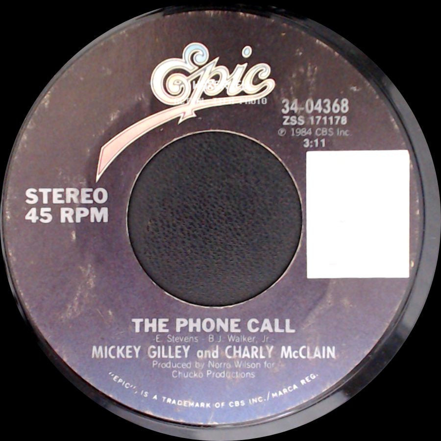 Mickey Gilley And Charly Mcclain - The Phone Call / Candy Man side A