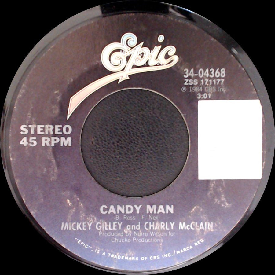 Mickey Gilley And Charly Mcclain - The Phone Call / Candy Man side B