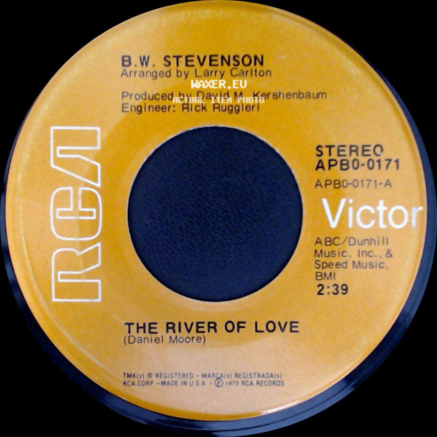 B. W. Stevenson - Lucky Touch / The River Of Love side B