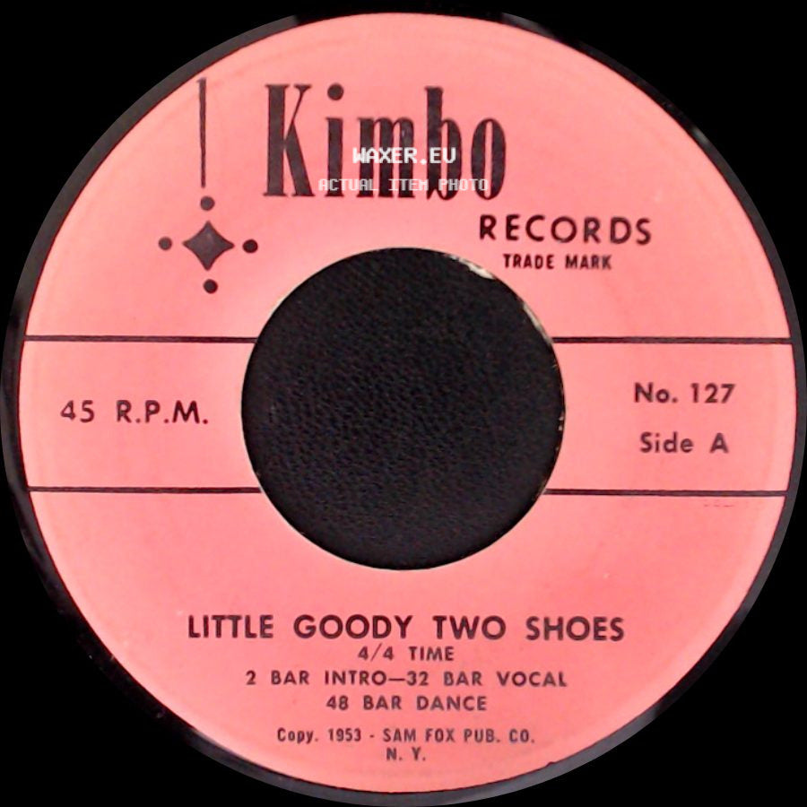 Unknown Artist - Little Goody Two Shoes / Little Goody Two Shoes side A