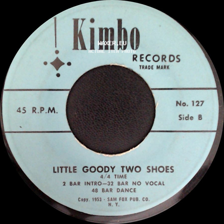 Unknown Artist - Little Goody Two Shoes / Little Goody Two Shoes side B