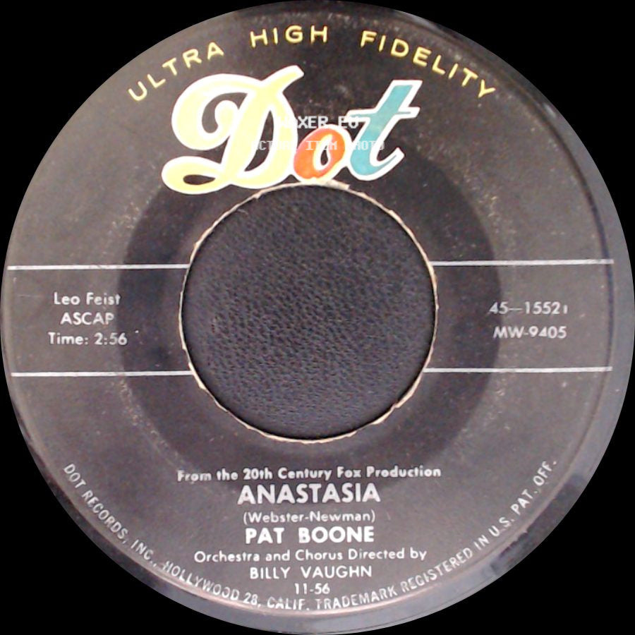 Pat Boone - Anastasia / Anastasia side A