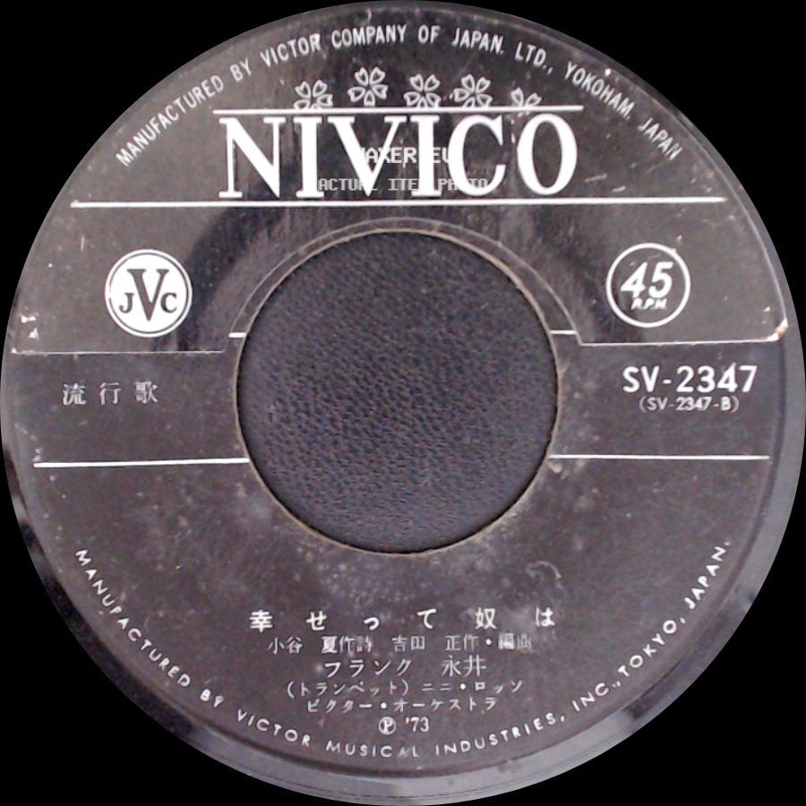 フランク 永井 - Unknown Title A / 幸せって奴は side B