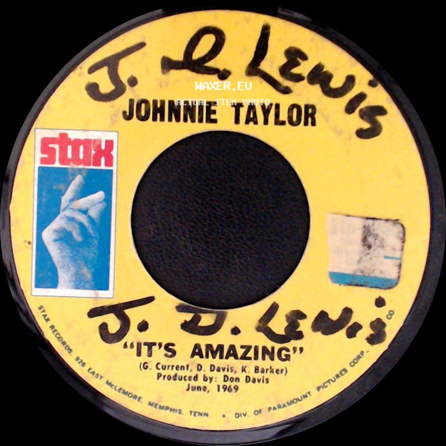 Johnnie Taylor - I Could Never Be President / "It's Amazing" side B