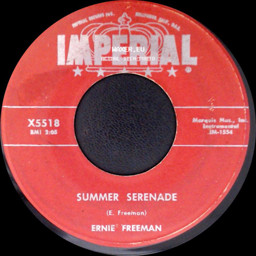 Ernie Freeman - Indian Love Call / Summer Serenade side B