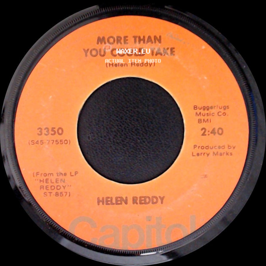 Helen Reddy - More Than You Could Take / I Am Woman side A