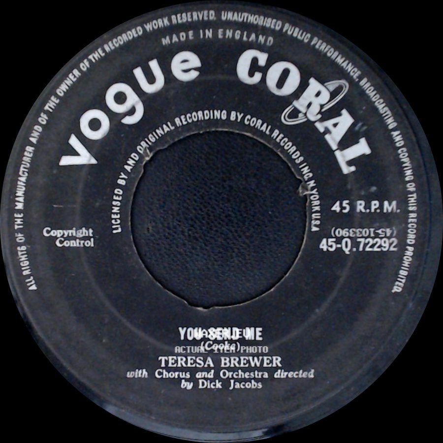 Teresa Brewer - You Send Me / Born To Love side A
