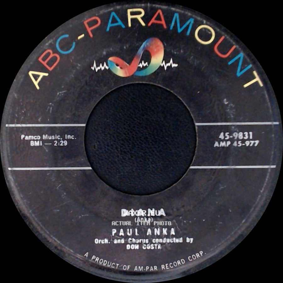 Paul Anka - Diana / Don't Gamble With Love side A
