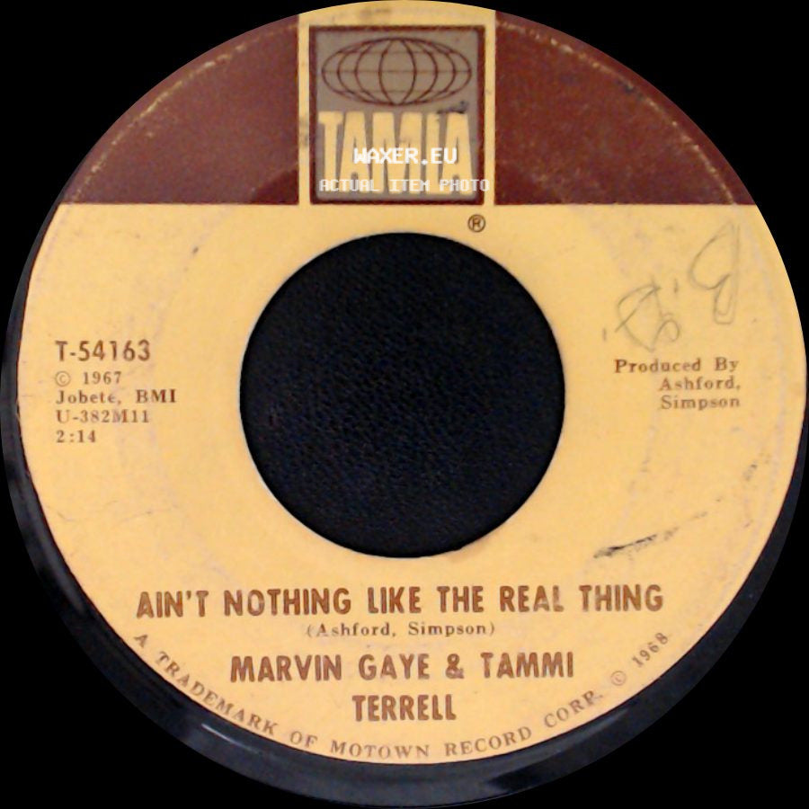 Marvin Gaye & Tammi Terrell - Little Ole Boy, Little Ole Girl / Ain't Nothing Like The Real Thing side B
