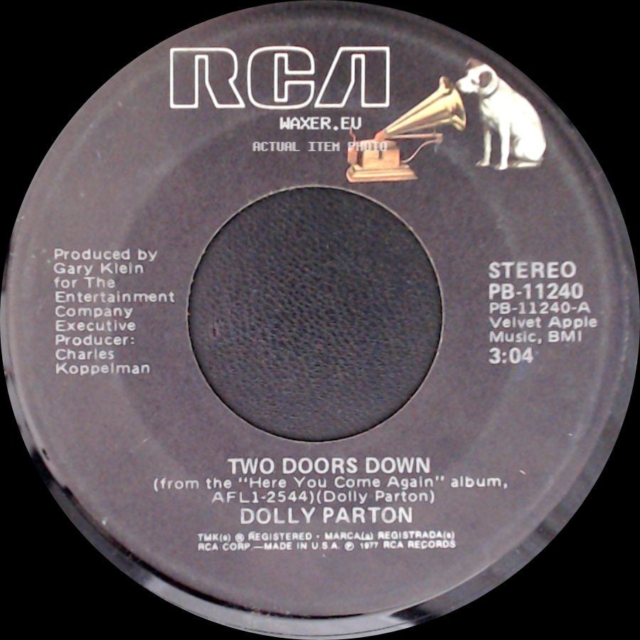 Dolly Parton - It's All Wrong, But It's All Right / Two Doors Down side B