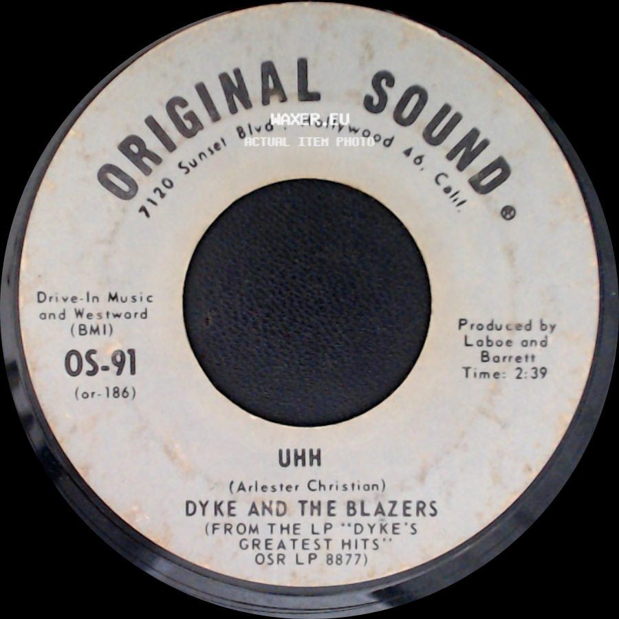 Dyke And The Blazers - My Sisters' And My Brothers' Day Is Comin' / Uhh side B