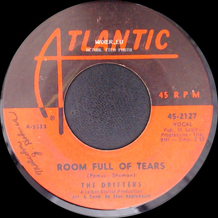 The Drifters - Room Full Of Tears / Somebody New Dancin' With You side A