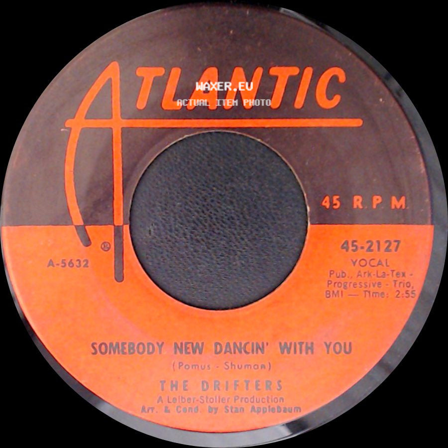 The Drifters - Room Full Of Tears / Somebody New Dancin' With You side B