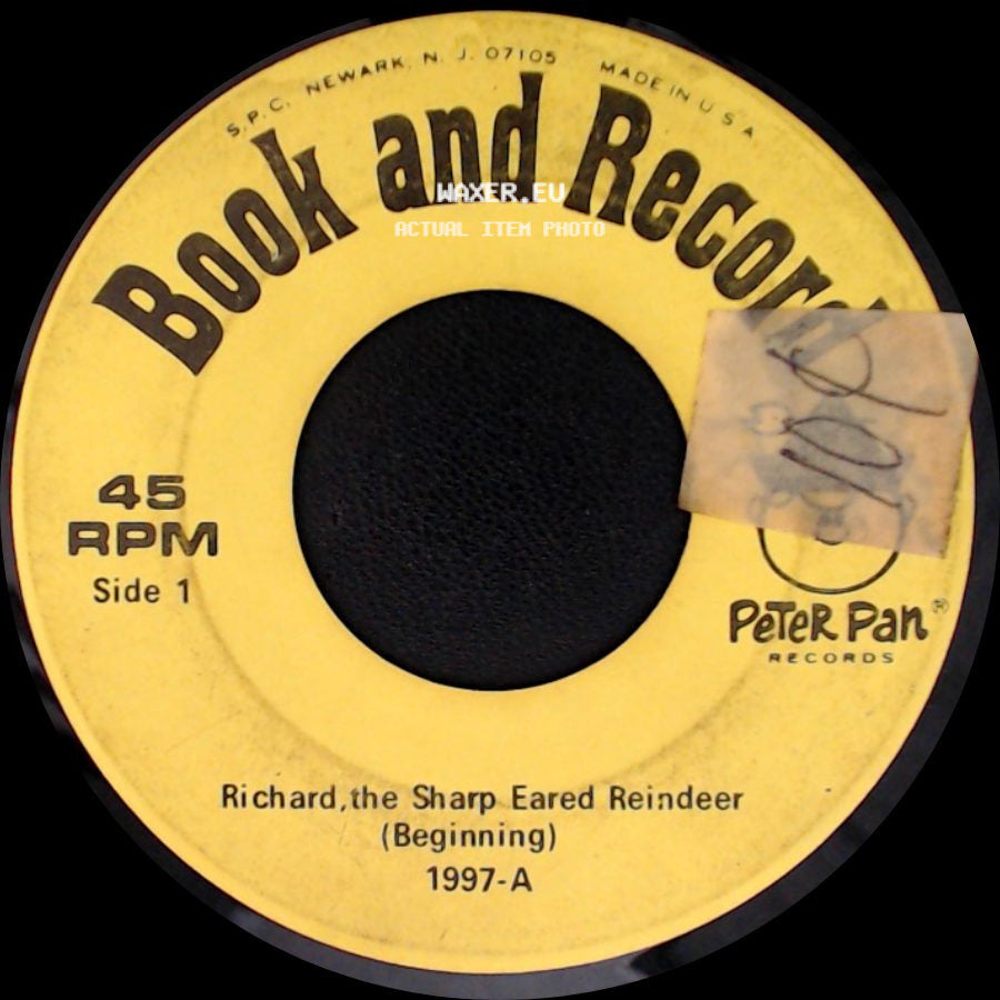 Unknown Artist - Richard, The Sharp Eared Reindeer (Beginning) / Richard, The Sharp Eared Reindeer (Conclusion) side A