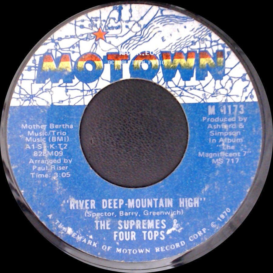 The Supremes & Four Tops - Together We Can Make Such Sweet Music / River Deep-Mountain High side B