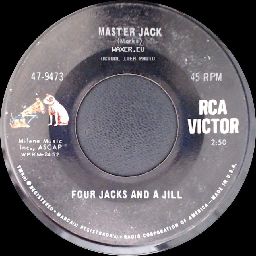 Four Jacks And A Jill - Master Jack / I Looked Back side A