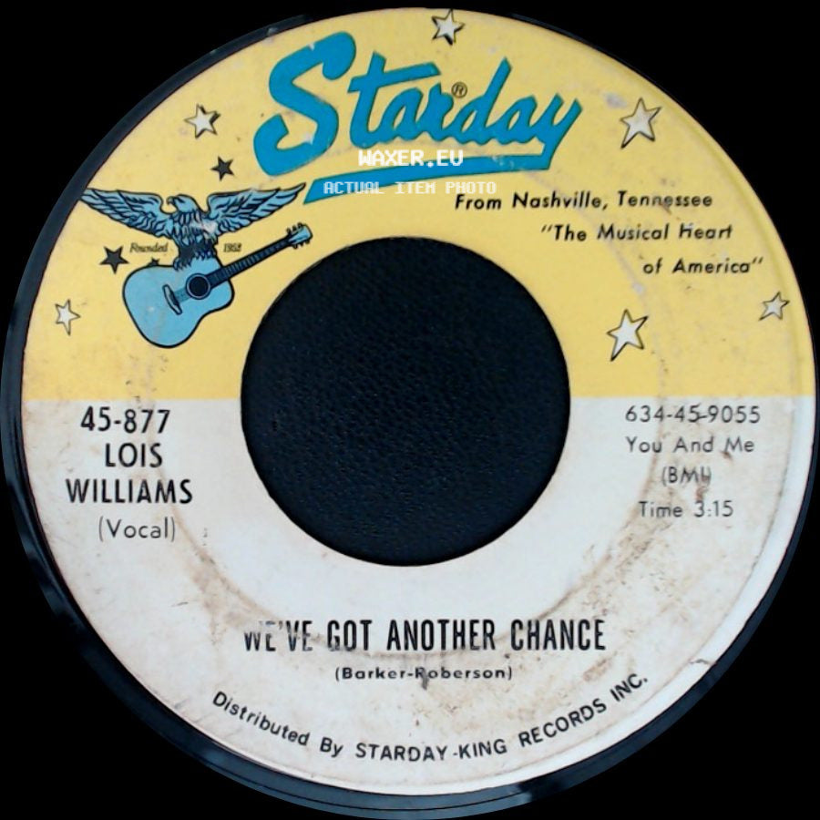 Lois Williams - A Girl Named Sam / We've Got Another Chance side B