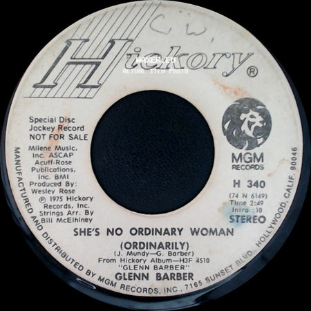 Glenn Barber - We've Got It All Together This Time / She's No Ordinary Woman (Ordinarily) side B