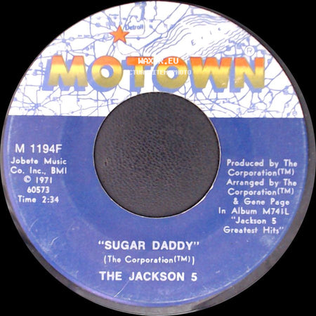 The Jackson 5 - Sugar Daddy / I'm So Happy side A